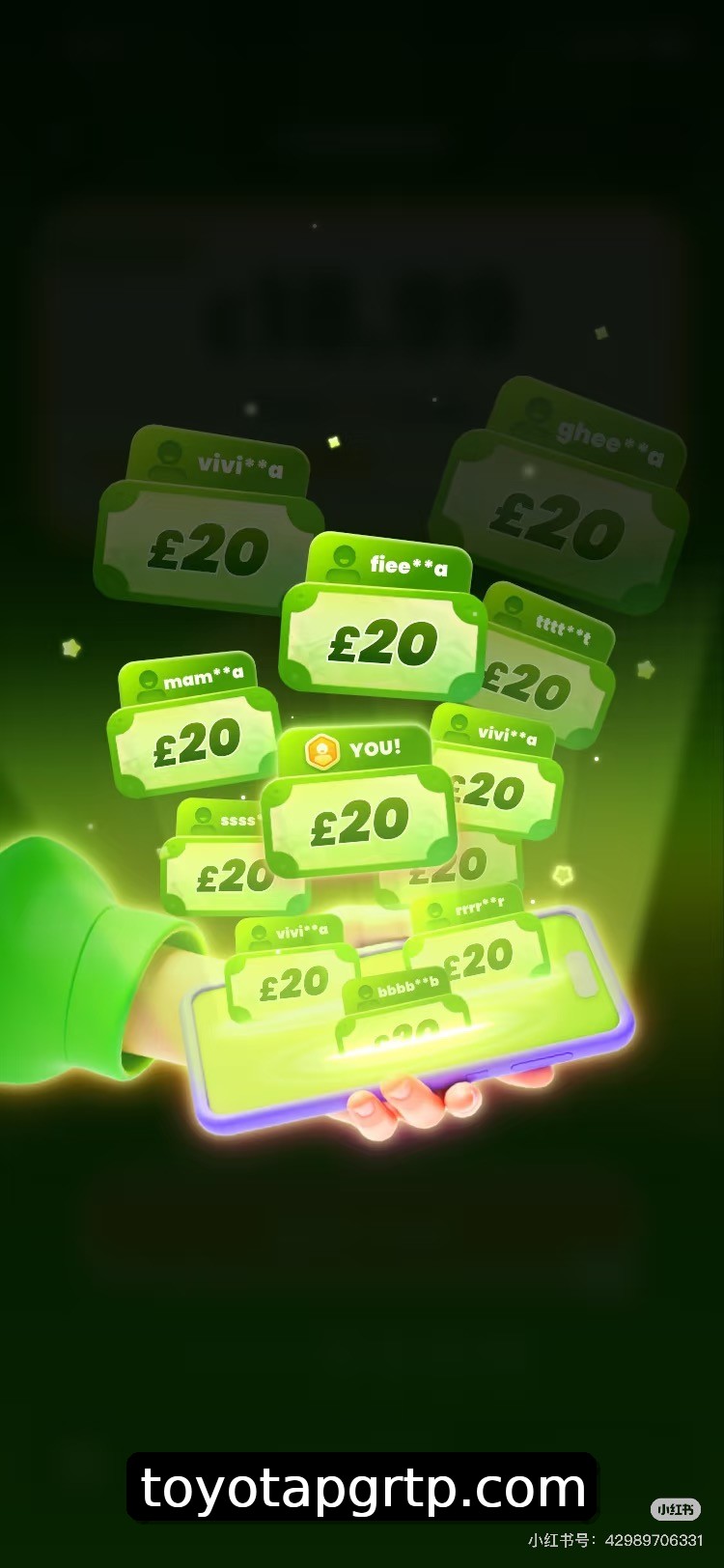 Interface do App toyotapg